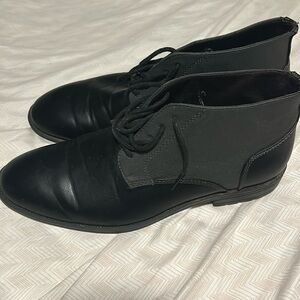 Andrew Fezza Black & Gray Boots - 10